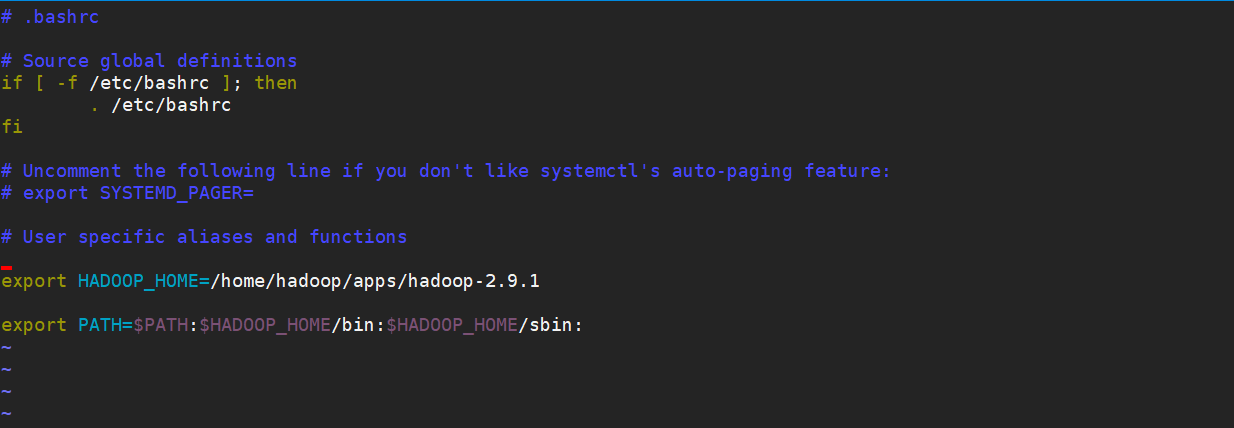 Hadoop完全分布式环境搭建